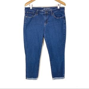 GAP Boyfriend Mid Rise Dark Wash Jeans Women’s‎ Sz 12 Ankle